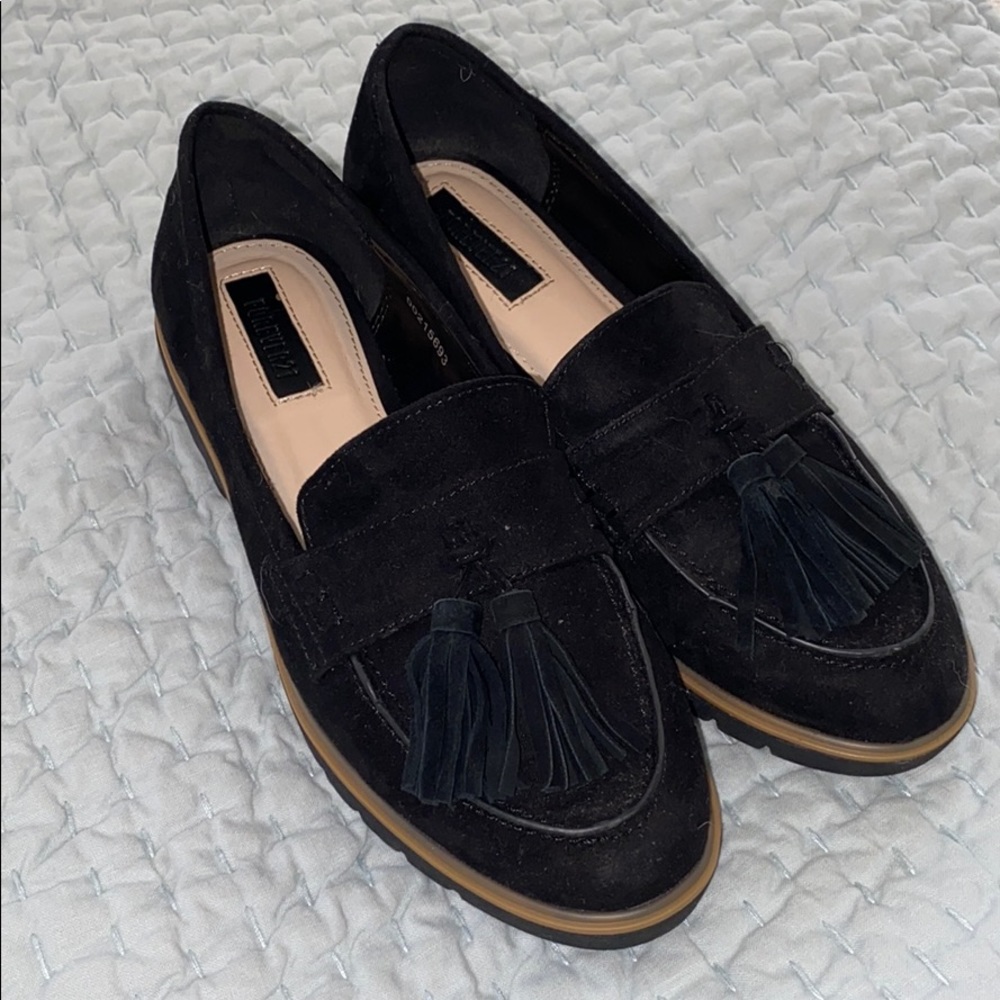 Dressy tassel loafers